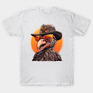 Cartoon Thanksgiving Turkey #10 T-Shirt